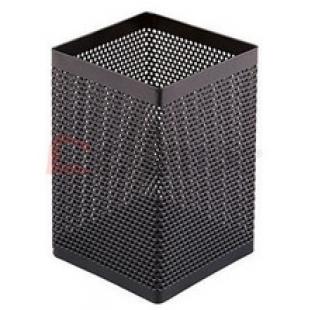 齐心冲孔中号方笔筒B2003