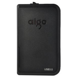 Aigo爱国者 HD806 移动硬盘 500G 2.5寸 USB3.0 高速接口 自带USB3.0线 超强抗震
