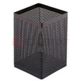 齐心冲孔中号方笔筒B2003