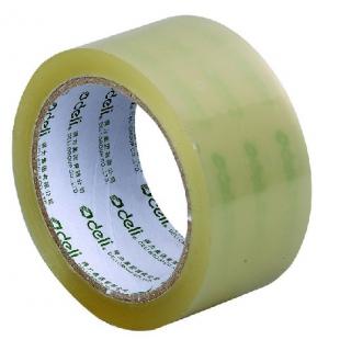 得力30285普透封箱胶带55mm*200y*45um(6卷/筒)