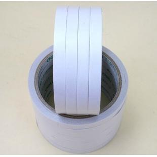 得力30401棉纸双面胶带12mm*10y*80um(白)(24卷/袋)