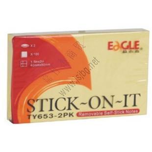 益而高1.5×2办公告示贴(2本/包)TY653-2PK
