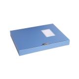 得力5622档案盒3.5cm(蓝)(只)